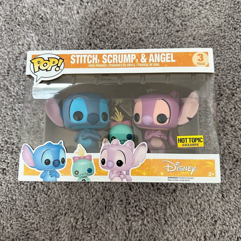 stitch scrump angel funko